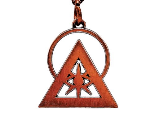 Copper Illuminati Talisman