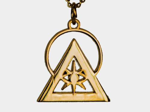 Gold Illuminati Talisman