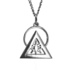 Silver Rhodium Illuminati Talisman