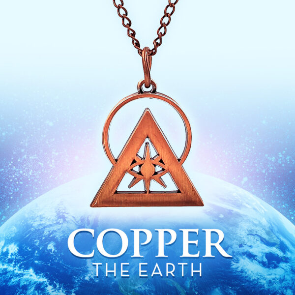 Copper Illuminati Talisman