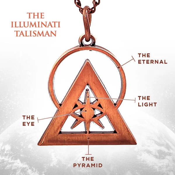 Copper Illuminati Talisman