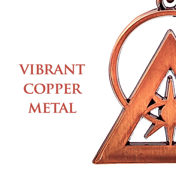 Copper Illuminati Talisman