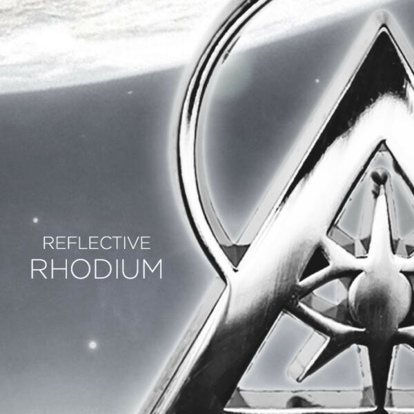 Silver Rhodium Illuminati Talisman