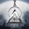 Silver Rhodium Illuminati Talisman